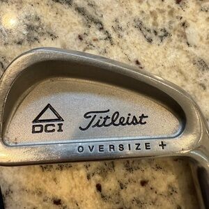 Titelist DCI 4 Iron Oversize + Trispec Steel Stiff Shaft Mens Right Hand Golf
